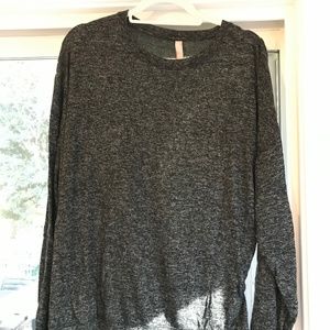 Athleta black Long Sleeve Light Sweatshirt